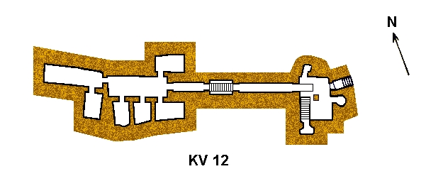 KV 12, Tal der Könige
